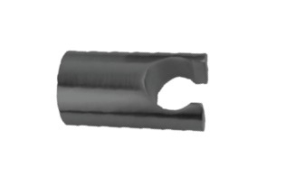 Baterii - Suport de dus CFT206 NERO OPACO
