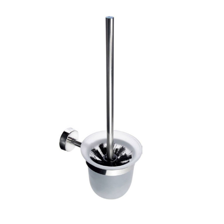 Colectia Moderno - Suport pentru perie WC din sticlă MODERNO 2701 CROMO