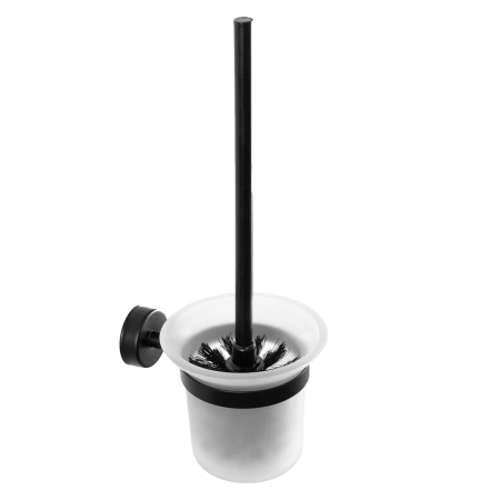 Colectia Moderno - Suport pentru perie WC din sticlă MODERNO 2155 NERO OPACO