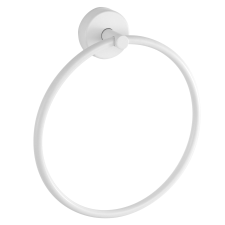 Colectia Moderno - Suport prosop inel-cerc MODERNO 2220 BIANCO OPACO