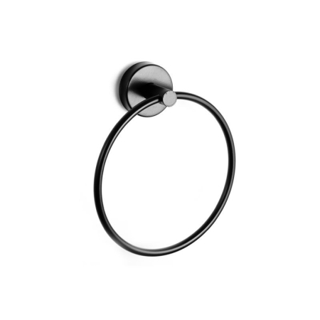 Colectia Uno - Suport prosop inel NERO OPACO UNO 122055