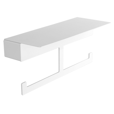 Accesorii Baie - Suport rolă dublu cu bază NEO BIANCO OPACO 842266