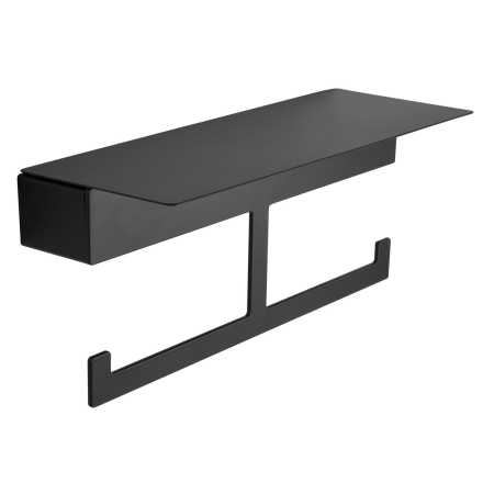 Accesorii Baie - Suport rolă dublu cu bază NEO NERO OPACO 842255