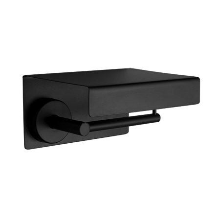 Colectia Uno - Suport rolă hârtie igienică acoperit NERO OPACO UNO 149355