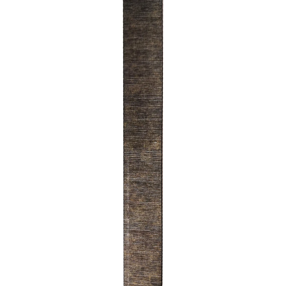 Riflaje decorative PVC - Terminație riflaj decorativ, nuanțe de maro, 34.1 mm
