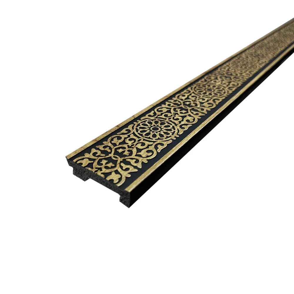 Terminatie Riflaj decorativ,stanga, lemn, 48.1 mm [1]
