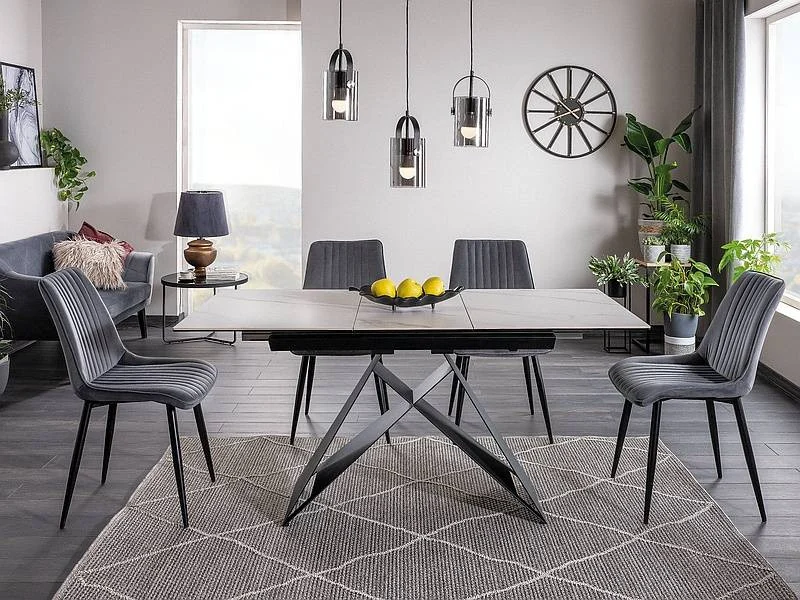Mese dreptunghiulare - Westin SC alb 120/160X80X76 cm