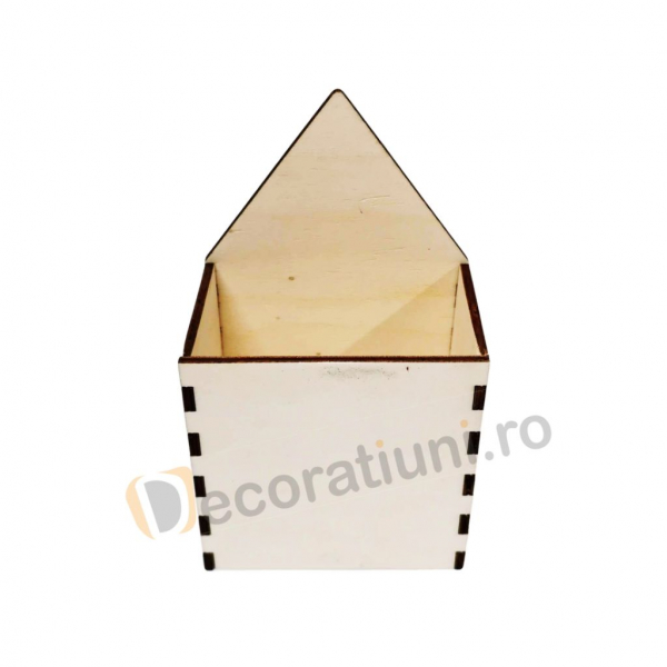 Organizator birou din lemn - model creion [4]