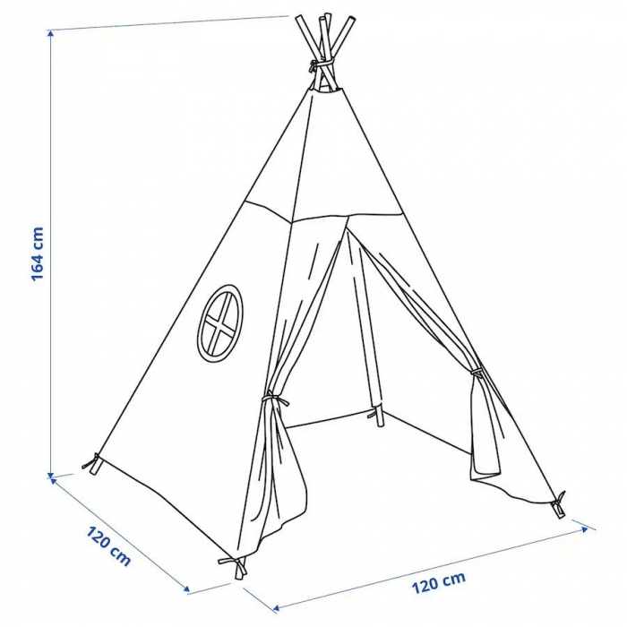 Cort de joaca pentru copii - cort teepee [5]