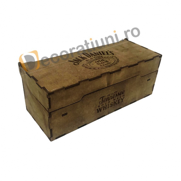 Cutie de lemn pentru sticla de whisky [4]
