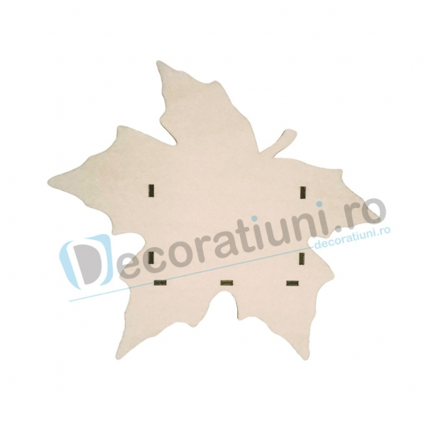 Cutie din lemn decorativa - model Leaf [2]