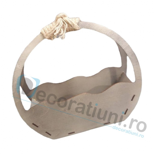 Cutie din lemn decorativa - model Rusty [2]