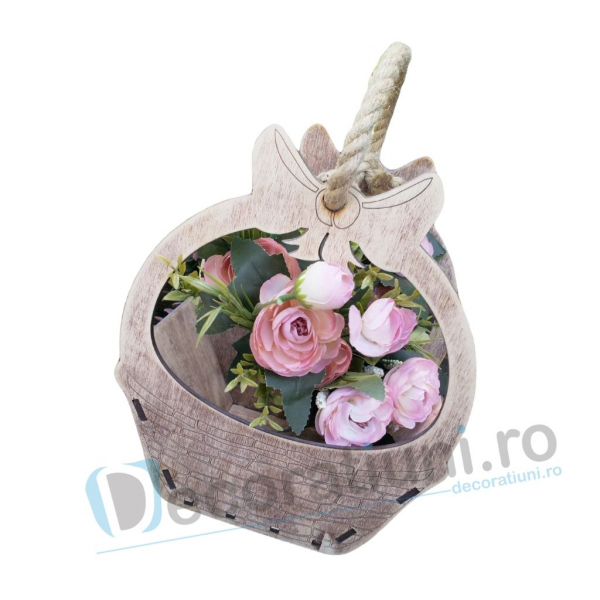 Cutie din lemn in forma de cos - model Eggie [2]