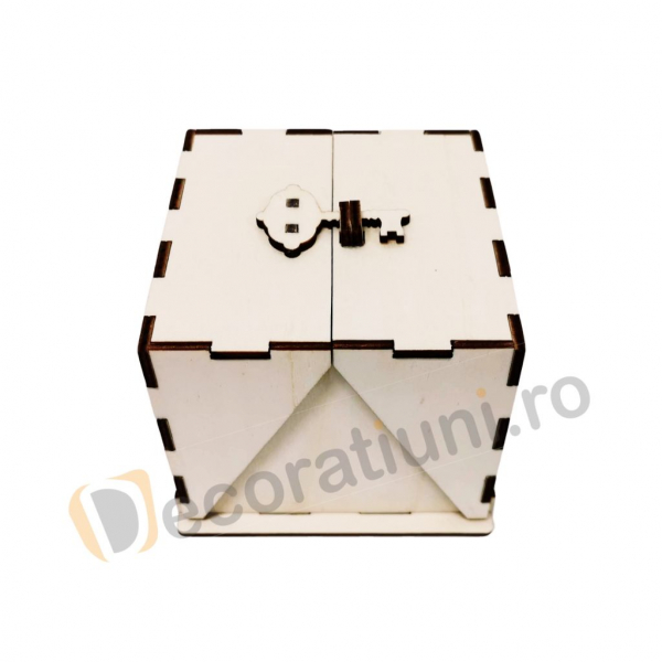 Cutie din lemn ornamentala - model Treasure [3]
