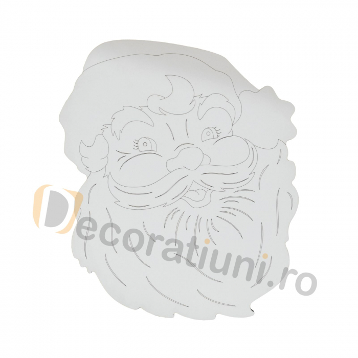 Cutie pentru cadou din lemn - model Mos Craciun [7]