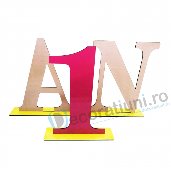 Decoratiune aniversara 1 an - model My Birthday [2]