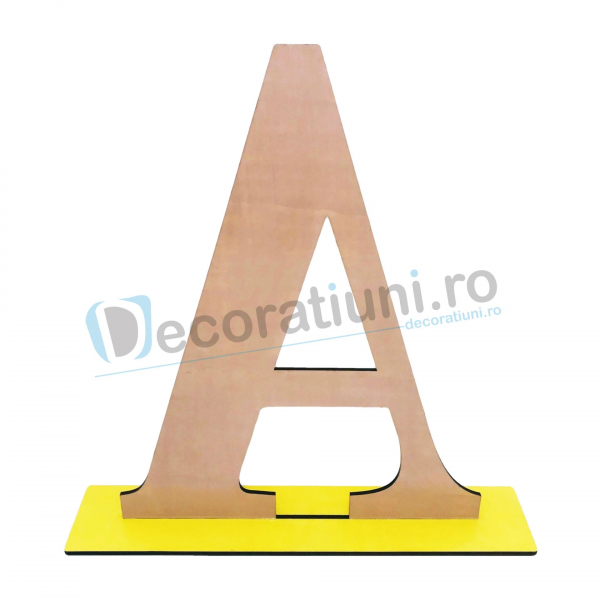 Litere decorative din lemn - model Big Letters [9]
