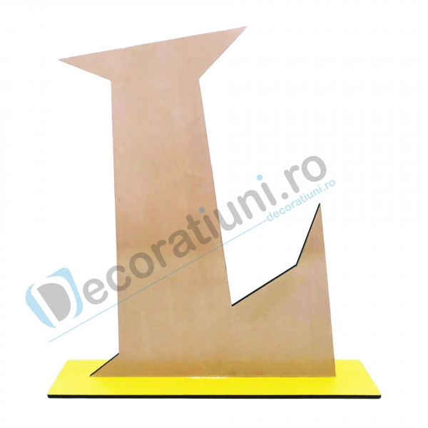 Litere decorative din lemn - model Big Letters [5]