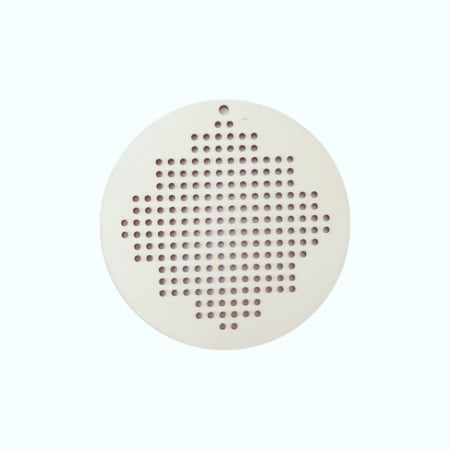 Brodat - Baza blank cerc, model traditional cu gauri pentru brodat, 10cm