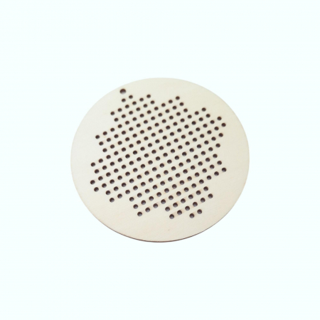 Baza blank cerc, model traditional cu gauri pentru brodat, 10cm [5]