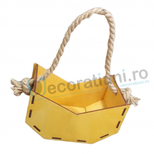 Cos din lemn decorativ - model Sassy [1]