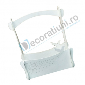 Cutia din lemn decorativa in forma de cos - model Doves [1]