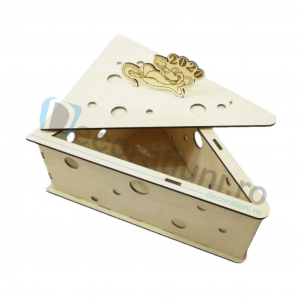 Cutie din lemn - model Cheese [1]