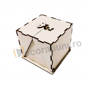 Cutii decorative diverse - Cutie din lemn ornamentala - model Treasure