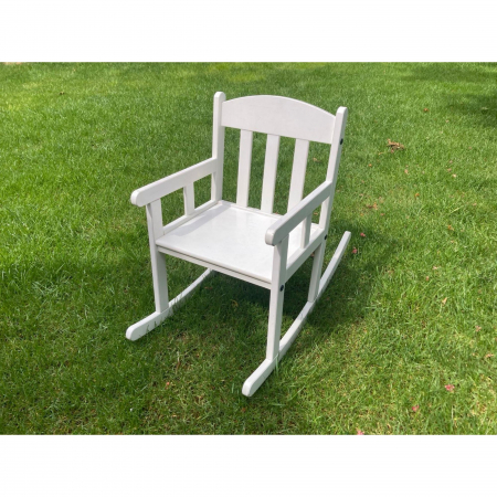 Scaun balansoar pentru copii, lemn masiv, 37x69x57cm [4]