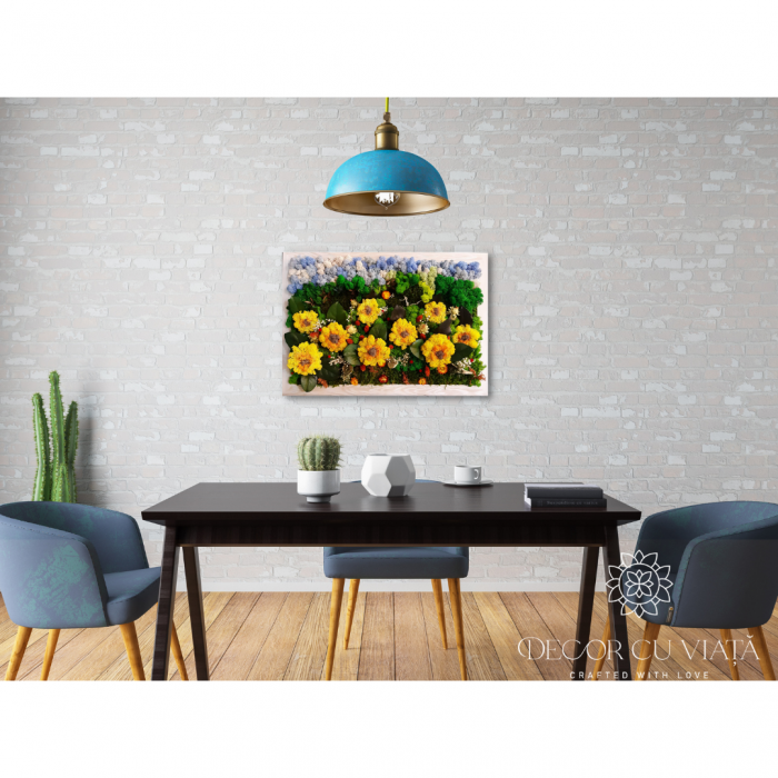 tablou cu licheni - Decor cu viata [2]