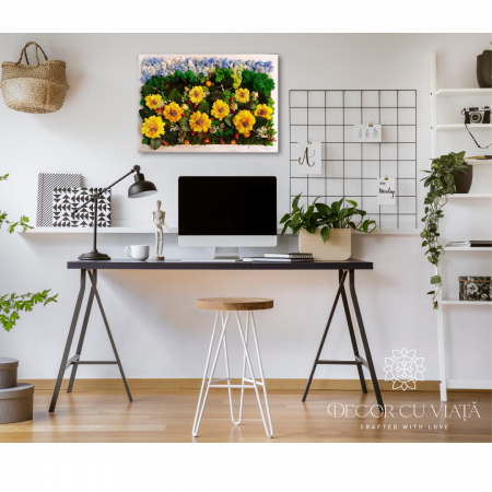 tablou cu licheni - Decor cu viata [4]