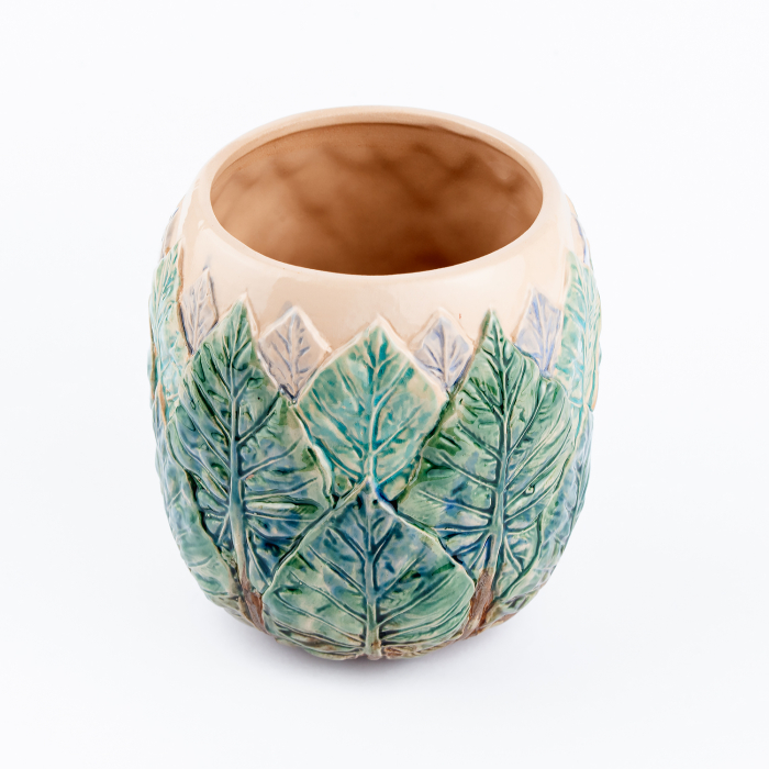 Vază pentru flori realizată manual din ceramică [5]