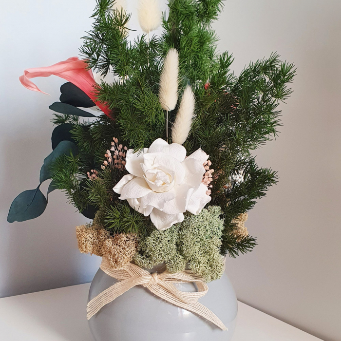 Aranjament floral plante stabilizate gardenie [2]