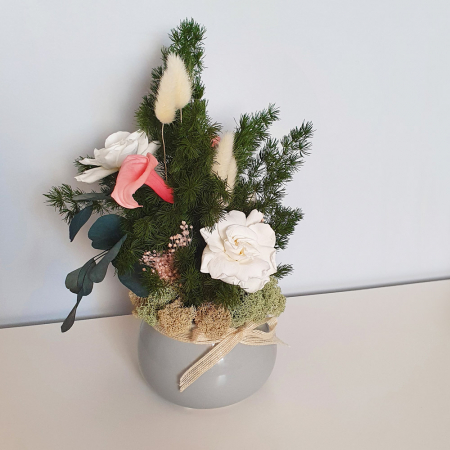Aranjament floral plante stabilizate gardenie [2]