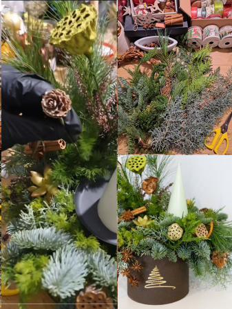 Decorațiuni pentru Sărbători - Workshop – Magia Crăciunului în mâinile tale- 13 decembrie 2025