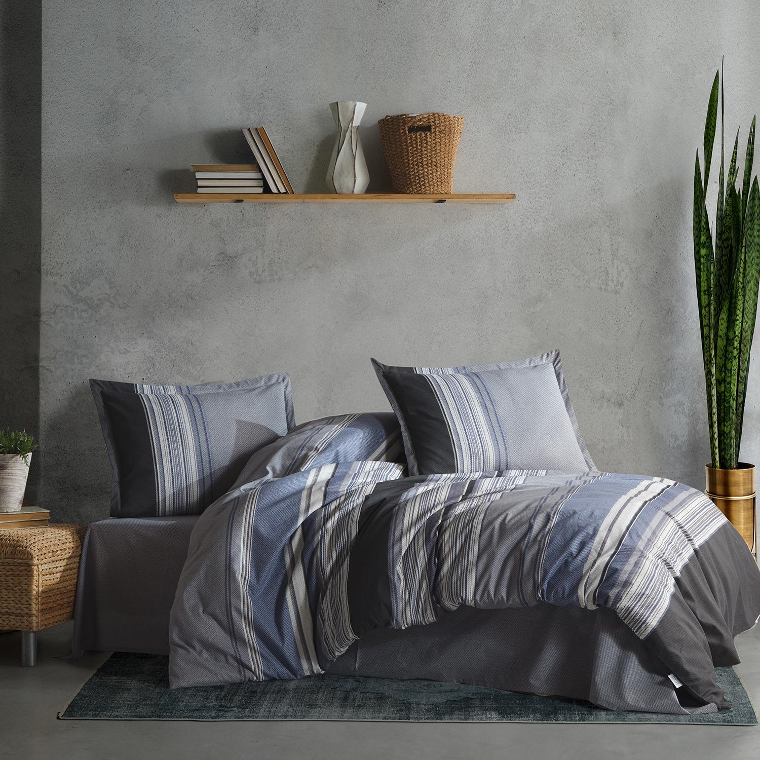 Pucioasa - Lenjerie de pat ranforce Clasy king size (DUKO V2)