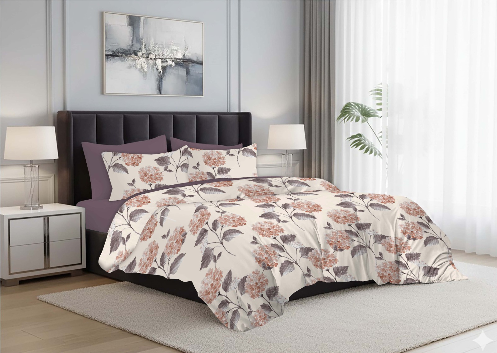 Pucioasa - Lenjerie de pat Finet 6 piese cu husa PROMO