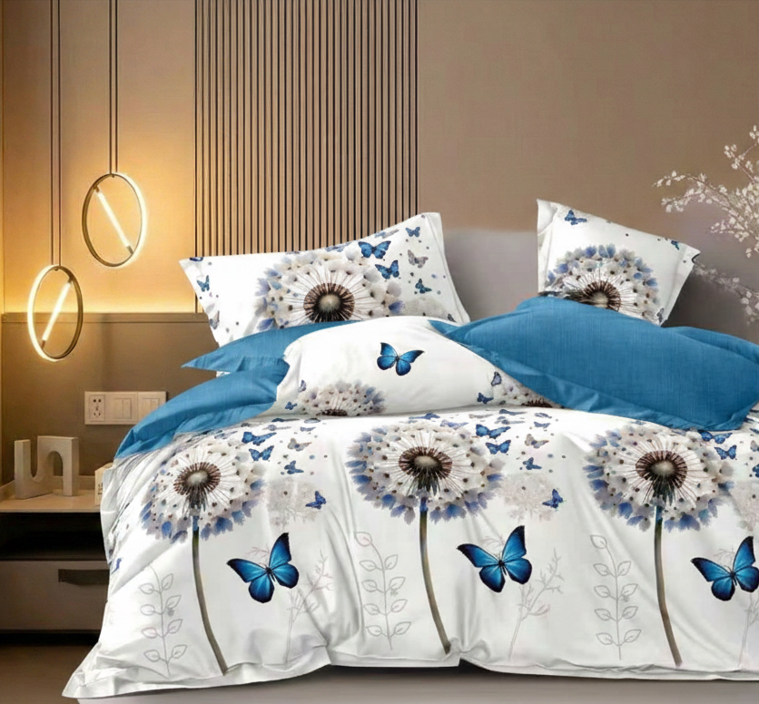 Lenjerie Finet 6 piese cu husa de pat pentru saltea de 160x200 si 180x200 [1]