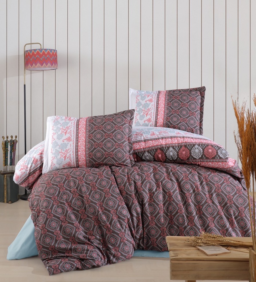 Pucioasa - Lenjerie de pat ranforce Clasy king size (IZGI)