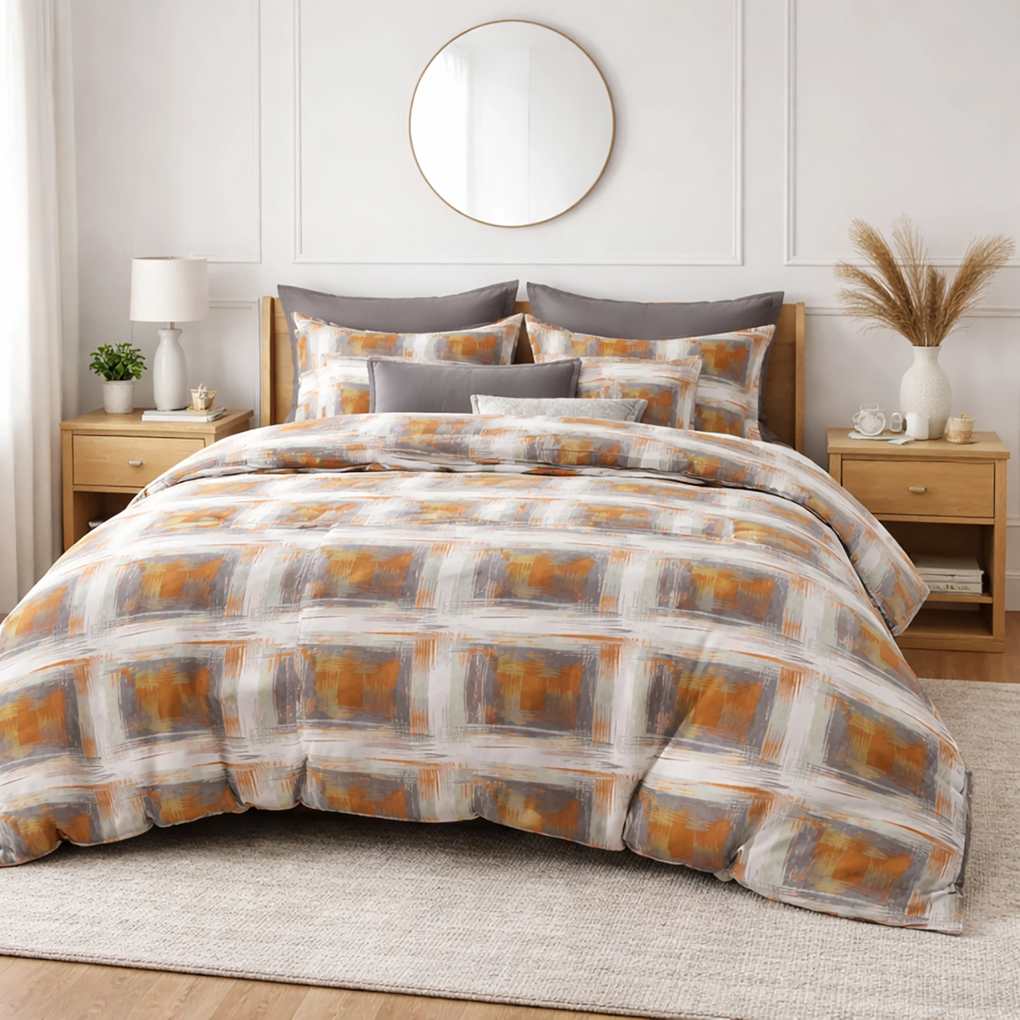 Lenjerii de pat - Lenjerie de pat Finet 6 piese cu husa PROMO