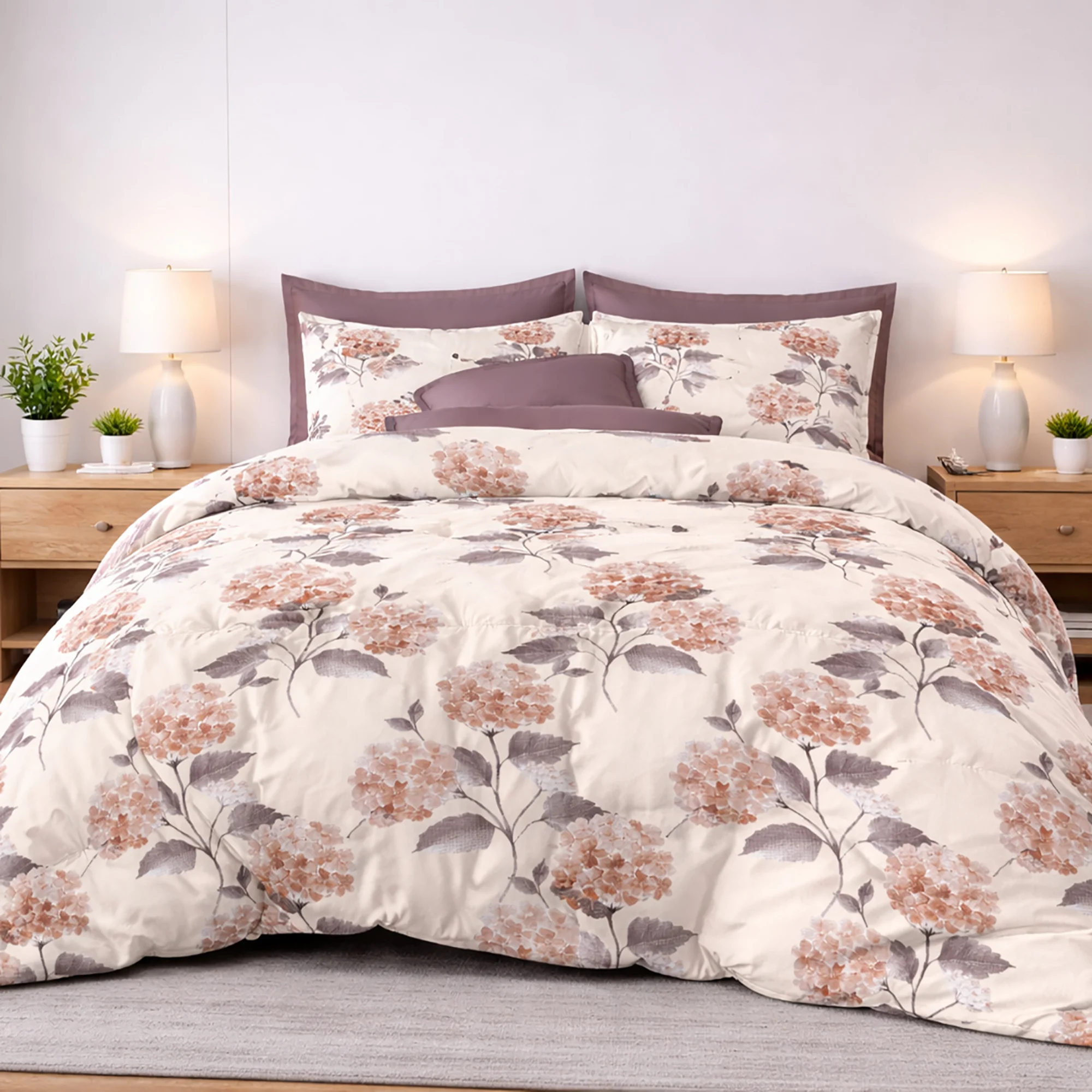 Lenjerii de pat - Lenjerie de pat Finet 6 piese cu husa PROMO