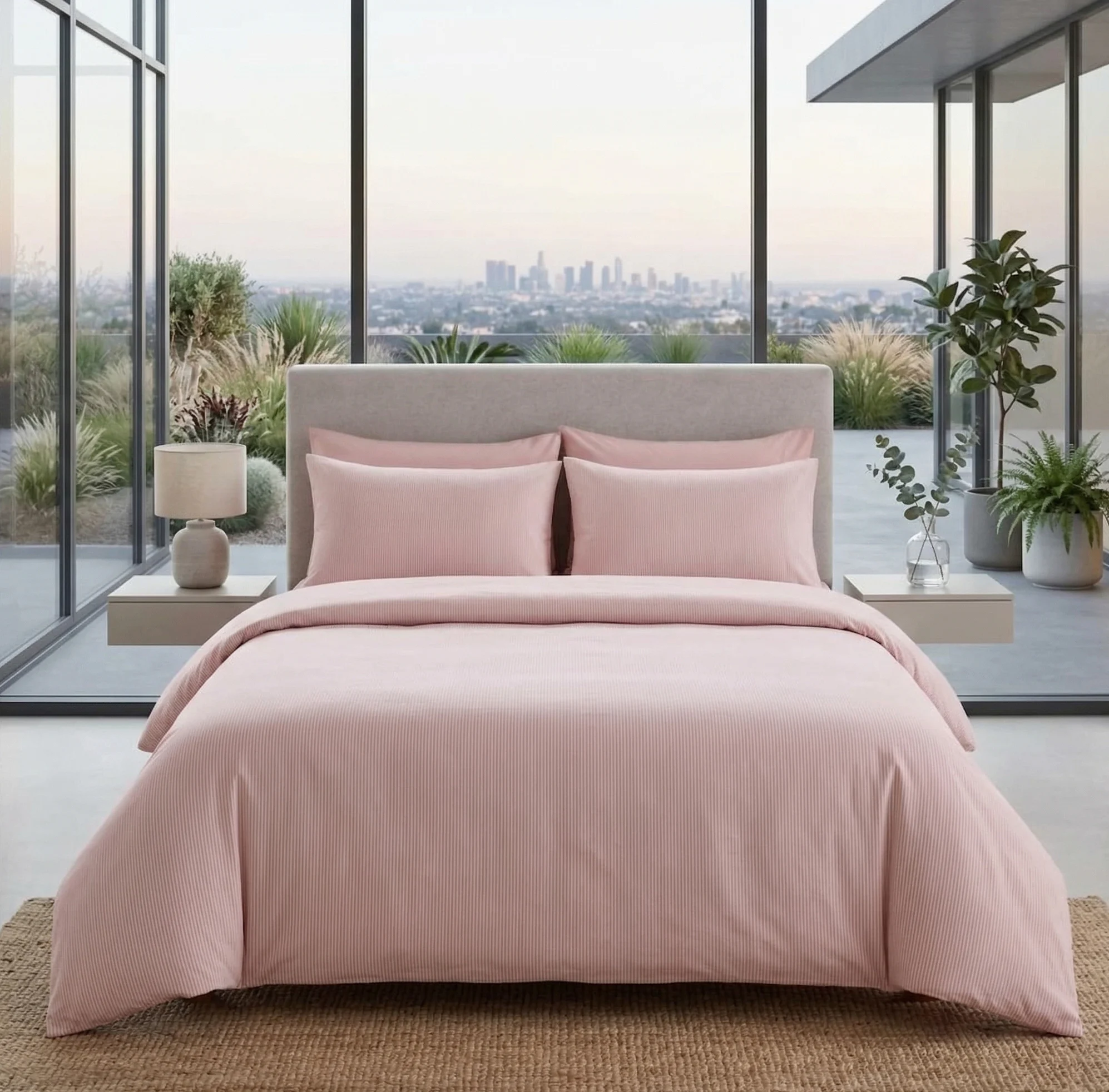 Lenjerii de pat - Lenjerie pat Ranforce 100% Cotton Pro (Couture Nest) - Marime: O persoana