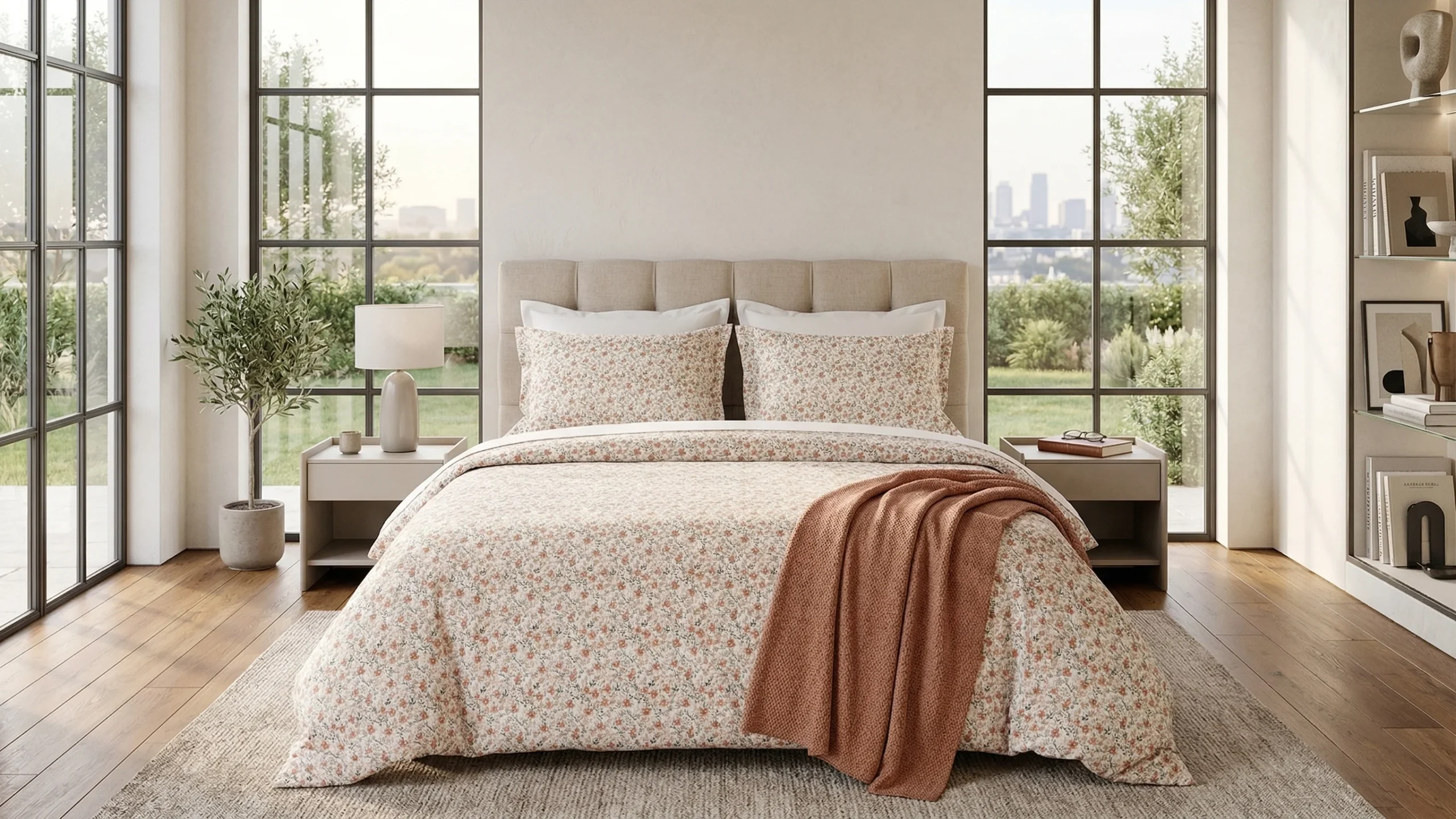 Lenjerii de pat - Lenjerie pat Ranforce 100% Cotton Pro (Fable) - Marime: O persoana