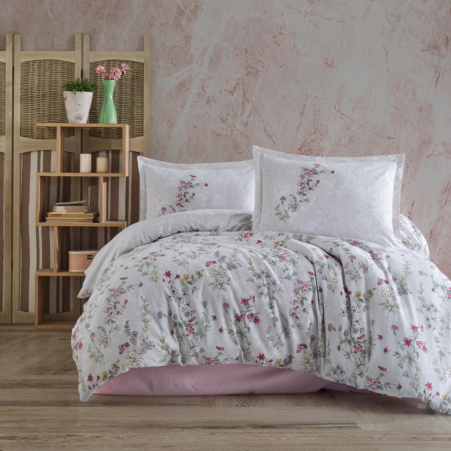 Pucioasa - Lenjerie de pat ranforce Clasy king size (NOVARA)