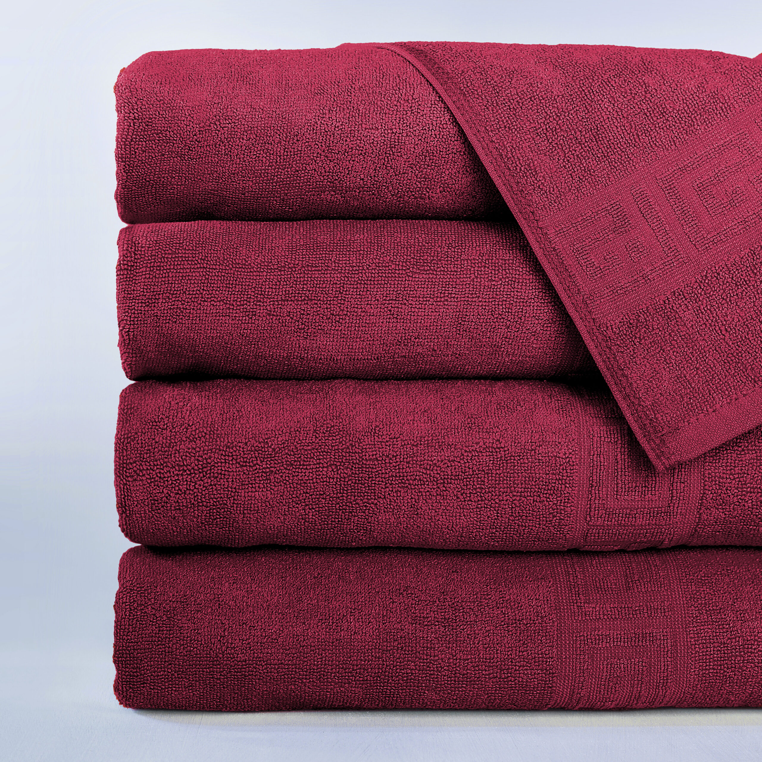 Pucioasa - Prosop Greek border - 500g/m2 - ROSU - 30x50cm