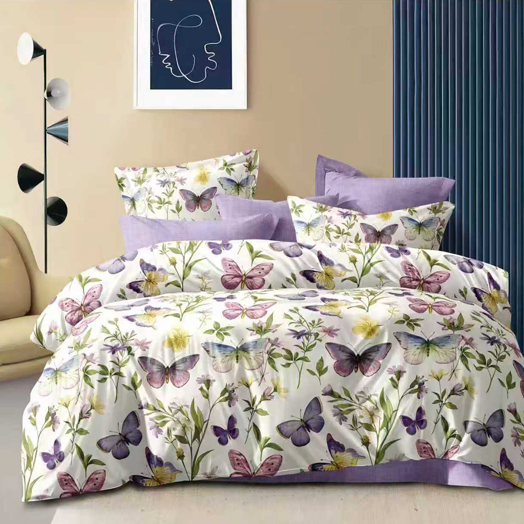 Pucioasa - Lenjerie de pat Economy 6 piese cu husa (ECNH43)