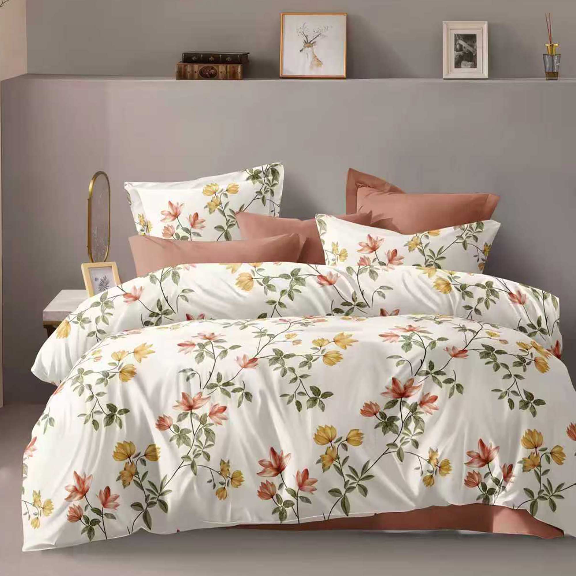 Pucioasa - Lenjerie de pat Economy 6 piese cu husa (ECNH47)