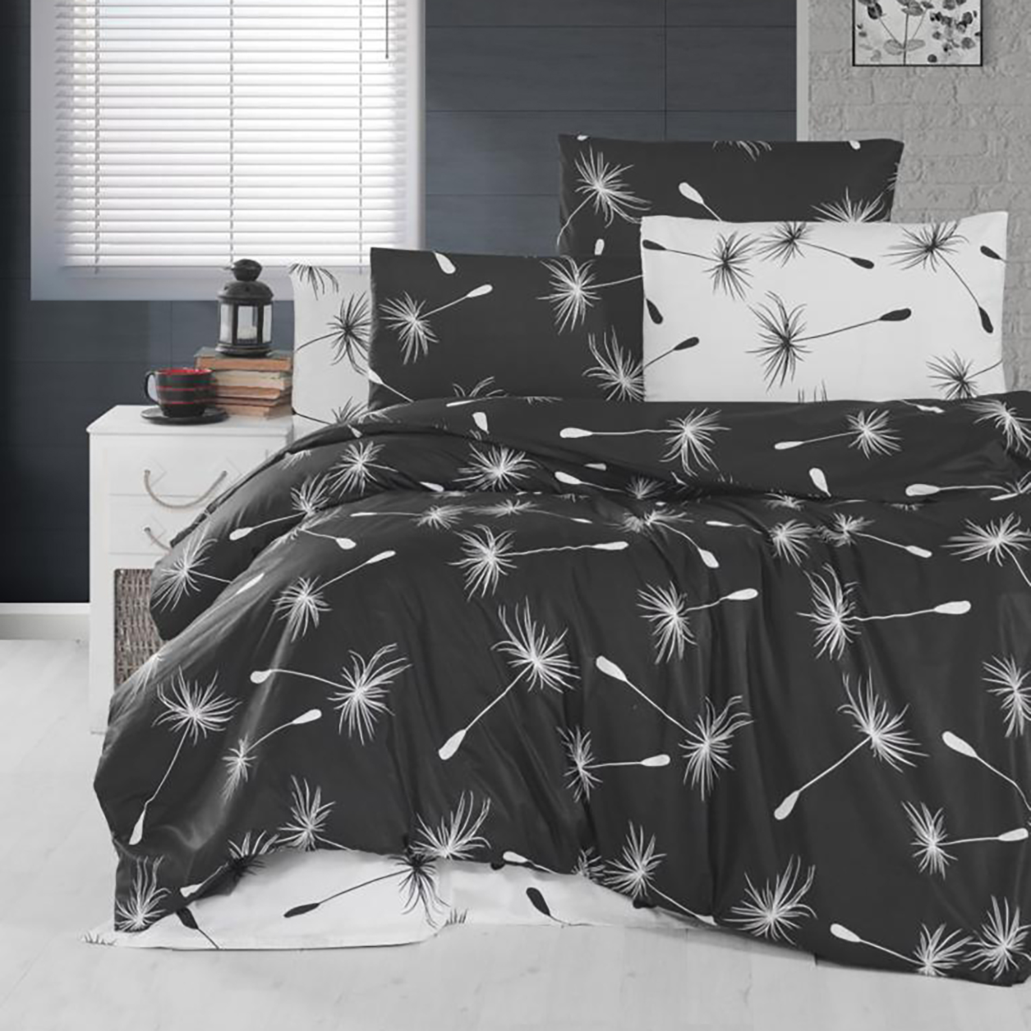 Pucioasa - Lenjerie de pat ranforce Clasy king size (RNF_27)