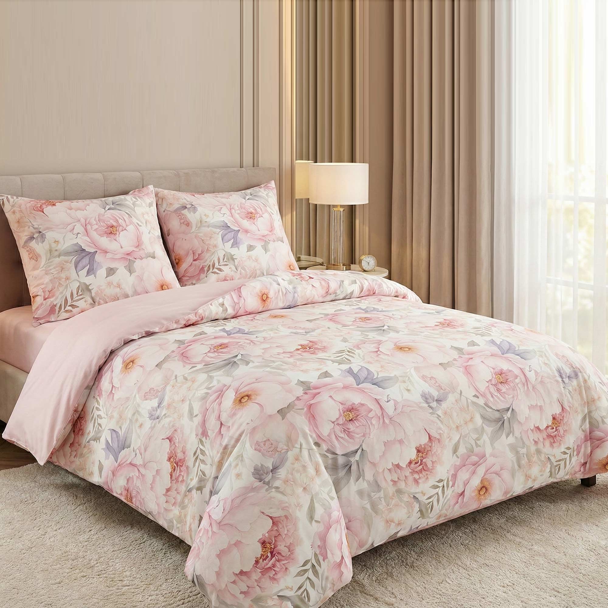 Pucioasa - Lenjerie pat Ranforce 100% Cotton Pro (RCP22) - King 6 Piese