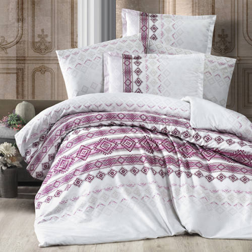 Pucioasa - Lenjerie de pat satin Clasy king size (RUMBA V2)